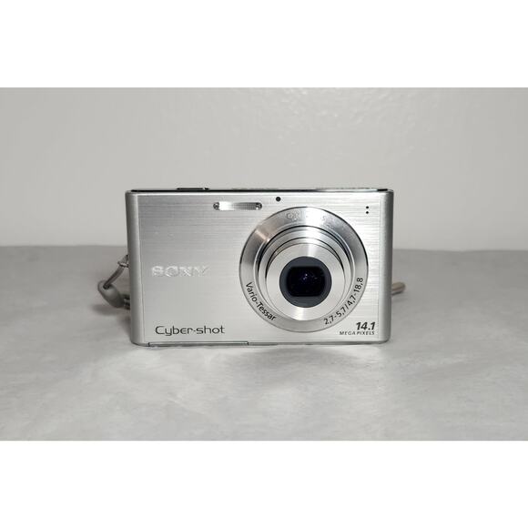 Sony Cyber-Shot DSC-W330 14.1 MP Tested Digital Camera W/ Accessories Pre-owned - Picture 4 of 11